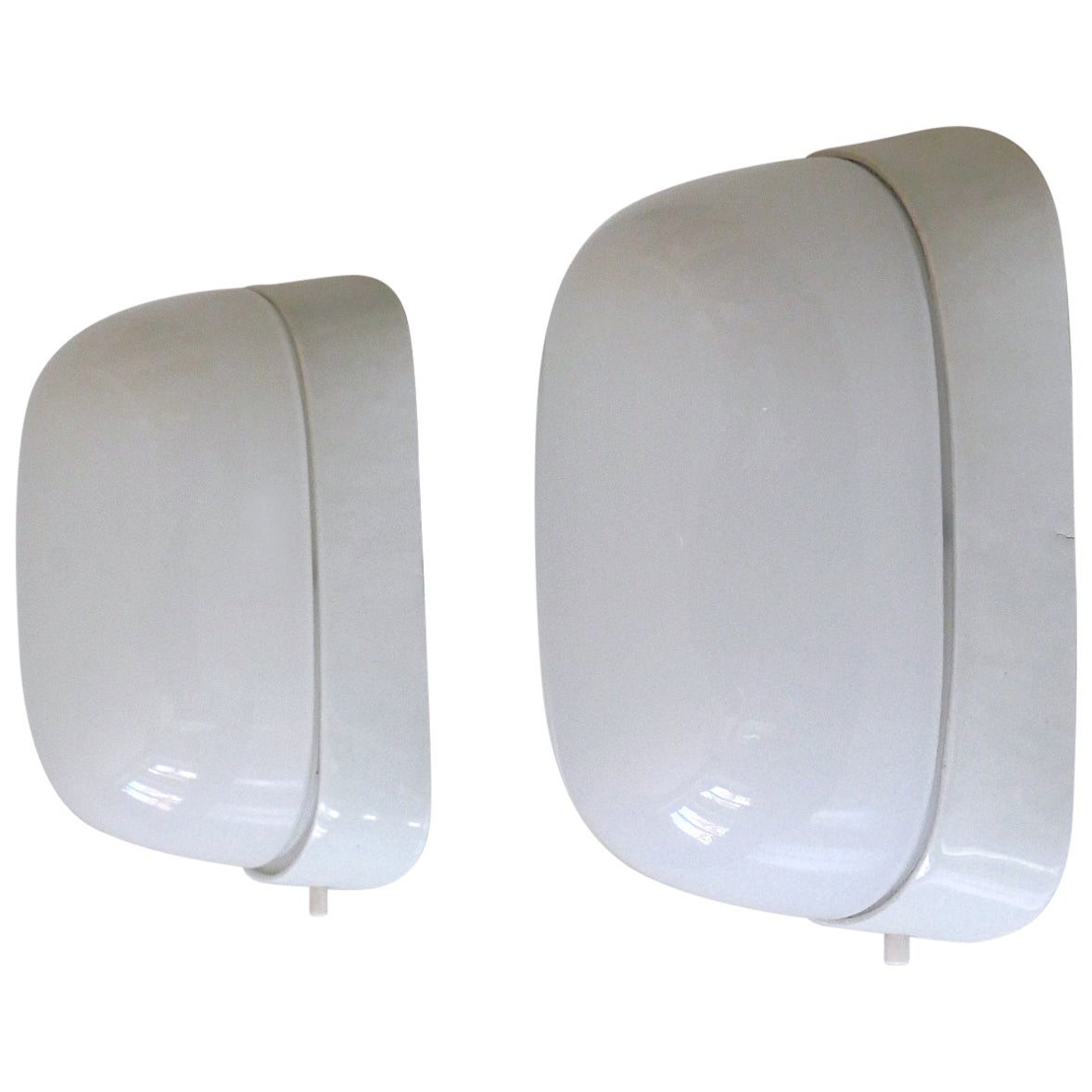 Set of Two Mid Century Sconces by Wilhelm Wagenfeld for Lindner Germany 1950s For Sale