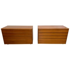Wood Chest of Drawers by Luigi Saccardo for Gasparello. Italy, 1970s