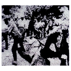 Vik Muniz 1961 - Race Riot /After Warhol, 2001. Fotografia a colori in Cibachrome.