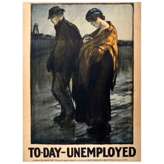 Antique British, manifesto di propaganda politica per il giorno d'oggi.