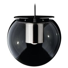 Lampada a sospensione 'The Globe' Large Nickel di Joe Colombo by Oluce
