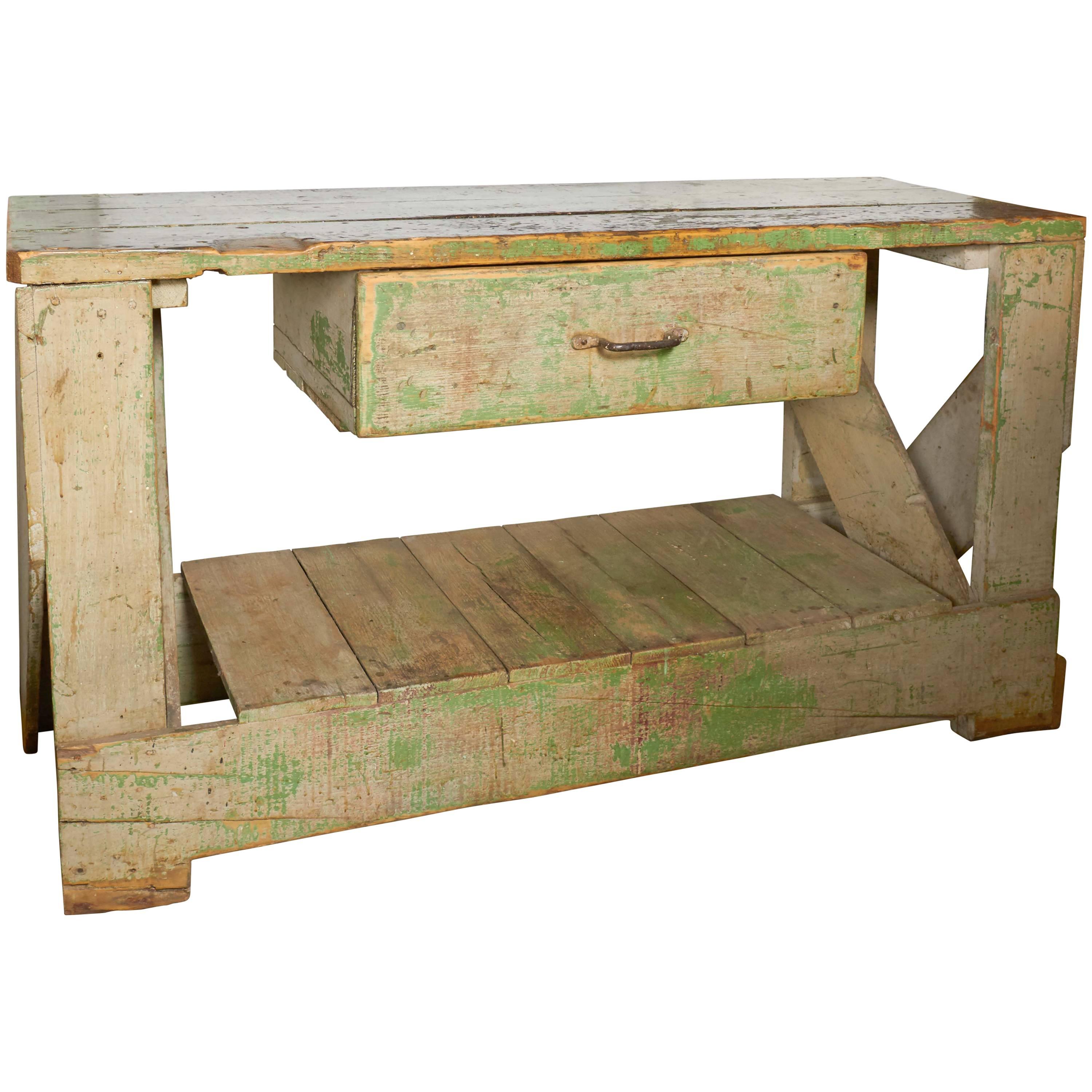 Green Work Bench For Sale