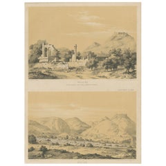 Selefke - Vues de la basilique et de la citadelle de Cilicie, Asie Mineure par de Labode