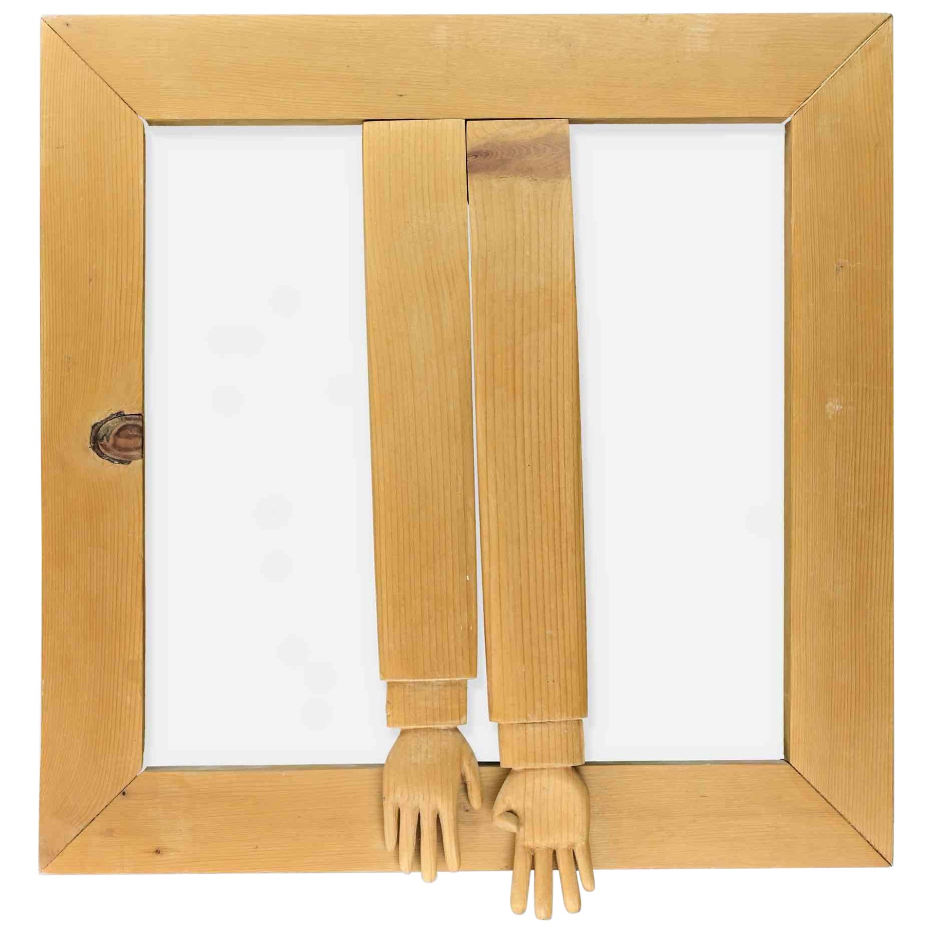 Wooden Frame, 1980s For Sale