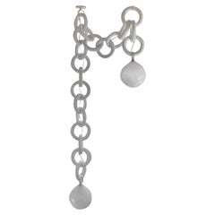 Cirque 2 Drop Double Swagged Chandelier by Brent Warr Studios