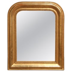 19th Century French Louis Philippe Giltwood Wall Mirror