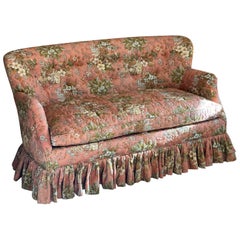 Used Cottage Floral Love Seat
