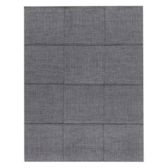 Contemporary Nuno Felt Grey Rug by Doris Leslie Blau