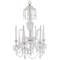 Irish Cut-Glass Chandelier, circa 1810 1
