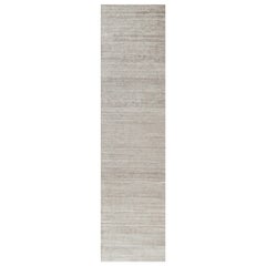 Tapis texturé surdimensionné de Rug & Kilim dans les tons beige et taupe Striae