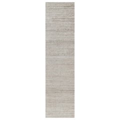 Tapis texturé surdimensionné de Rug & Kilim dans les tons beige et taupe Striae