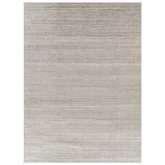 Tapis texturé surdimensionné de Rug & Kilim dans les tons beige et taupe Striae