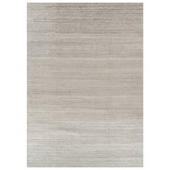 Tapis texturé surdimensionné de Rug & Kilim dans les tons beige et taupe Striae
