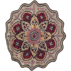Fragment de tapis d'Aubusson Antique French Doris Leslie Blau
