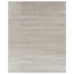Tapis texturé surdimensionné de Rug & Kilim dans les tons beige et taupe Striae
