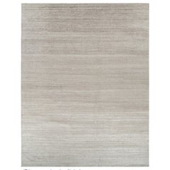 Tapis texturé surdimensionné de Rug & Kilim dans les tons beige et taupe Striae