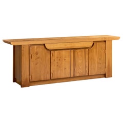 Luigi Gorgoni, Sideboard, Ulme, Italien, 1980er Jahre