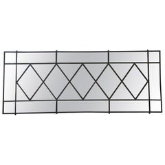Grand miroir industriel 1960