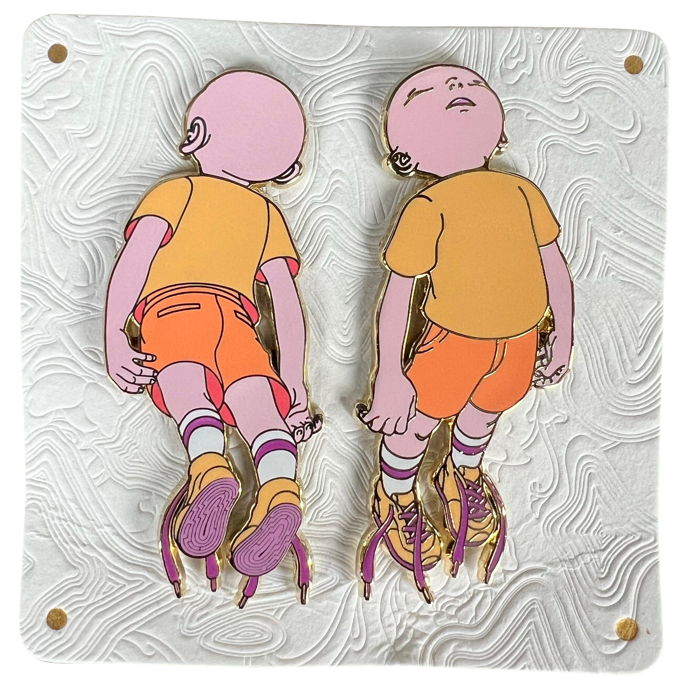 James Jean Descendants Arroyo Enamel Pin 500 Limited edition For Sale