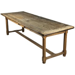 Antique French Farmhouse Dining table Oak 250cm