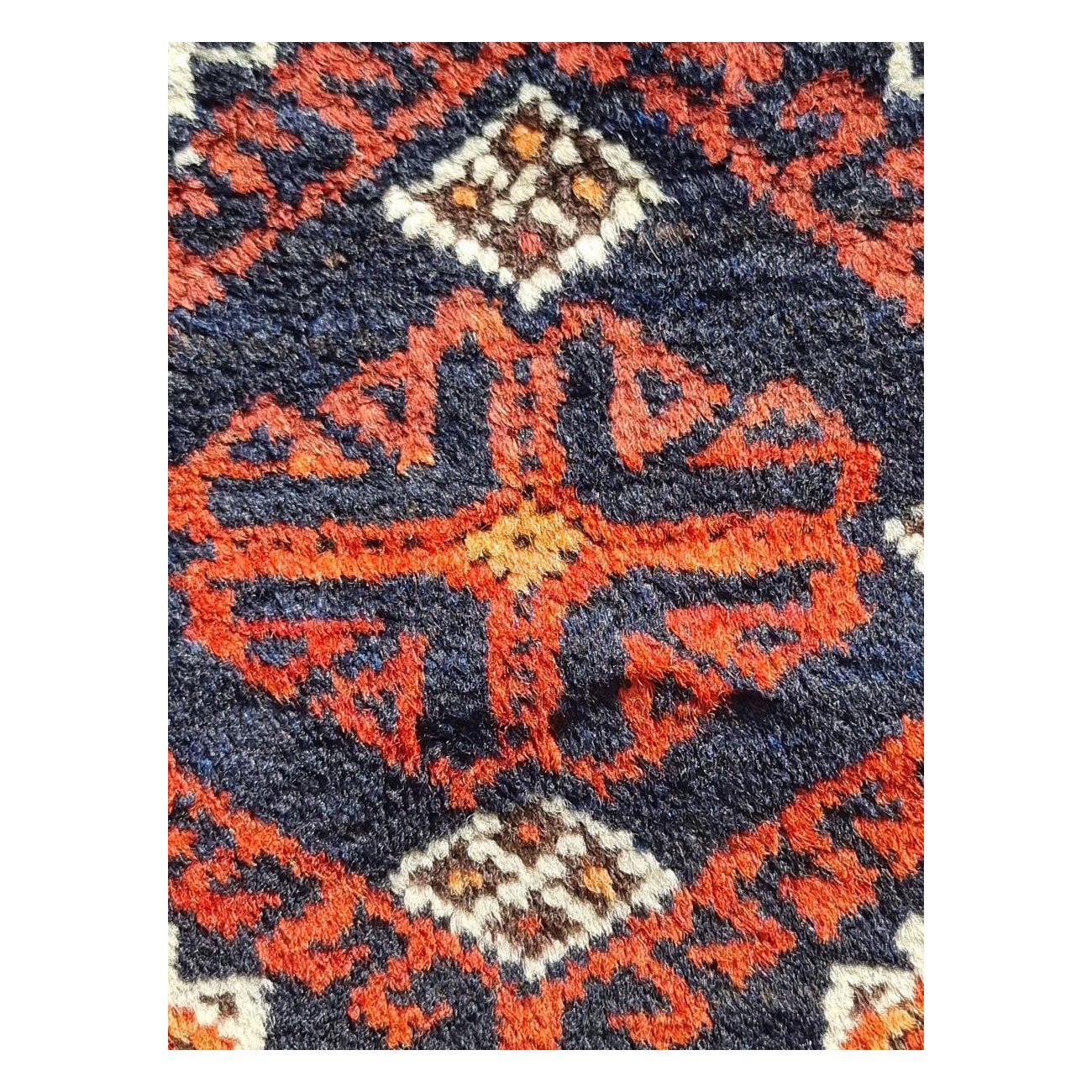 Tappeto tribale caucasico / persiano – annodato a mano – metà XX secolo im Angebot