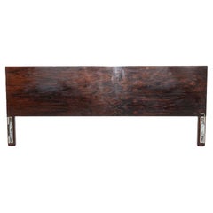 1950 George Nelson for Herman Miller Thin Edge King-Size Headboard in Rosewood (Tête de lit à bord fin en bois de rose)
