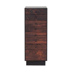 1960s David Parmelee for Founders Eight Drawer Rosewood Cabinet