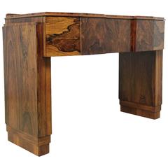 Rosewood Console Table French, circa 1920