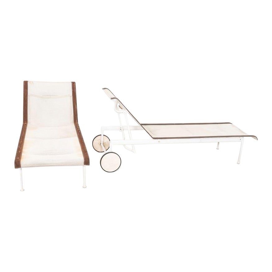 1970s Richard Schultz for Knoll Adjustable Chaise Lounge Chair 2x Available