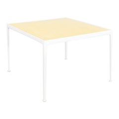 1970 Richard Schultz for Knoll Dining Table with Yellow Top 38 inch