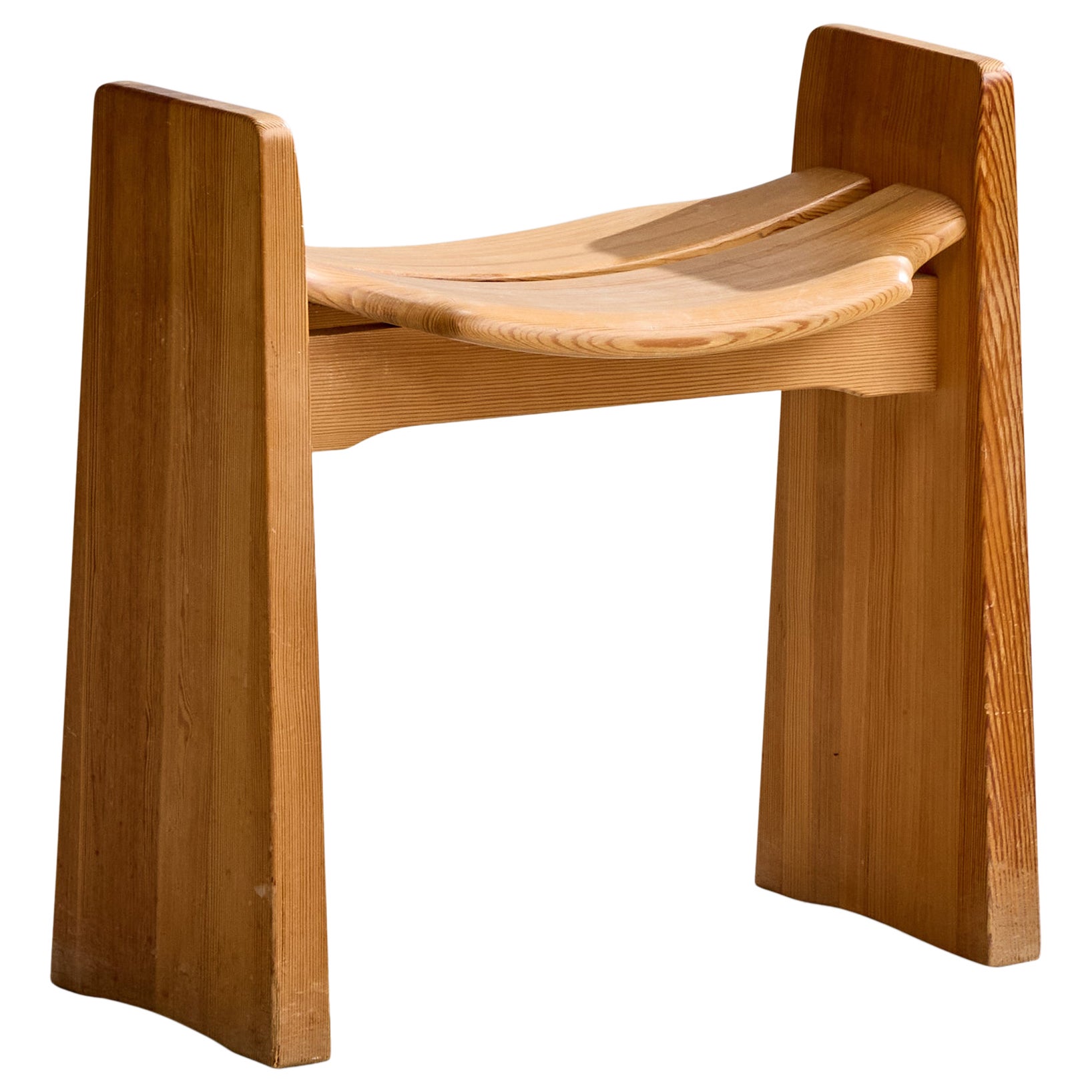 Gilbert Marklund, Taburete, Pino, Suecia, años 70