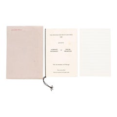 1988 Programme du prix d'architecture Pritzker de Gordon Bunshaft + invitation