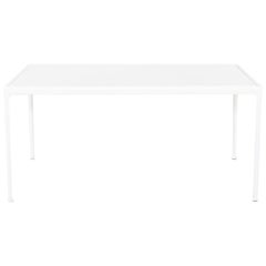 2000s Richard Schultz 1966 Collection Dining Table with Aluminum Frame 38 x 60