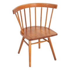 C. 1949 George Nakashima for Knoll N19 Straight Dining Chair in Birch