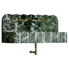 Fregadero doble Umran de piedra natural - Esculturas modernas para el cuarto de baño