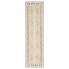Tappeto Scandinavo Rug & Kilim in beige con motivi geometrici
