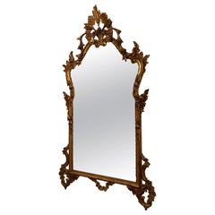 Rokoko Stil Großer Glam Giltwood Spiegel