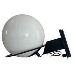 Large Glass Ball Wall Lamp by Candle, 1960s, Italy
