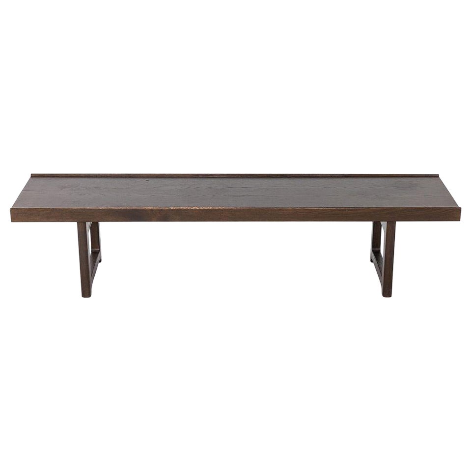 1960s Torbjorn Afdal for Mellemstrand Bruksbo of Norway Banc 59" en Oak en vente