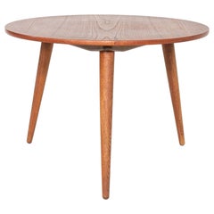 1960s Hans Wegner for Andreas Tuck Side Table or Coffee Table in Teak 30.7"