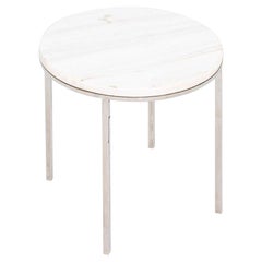 1965 Gordon Bunshaft and Davis Allen for SOM TA-39 Marble and Steel Side Table