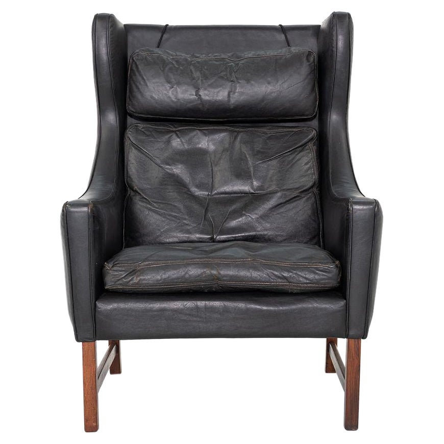 1960er Fredrik Kayser für Vatne Mobler of Norway Model 965H Lounge Chair im Angebot