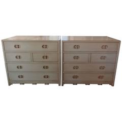 Pair of Baker Chests Designed by Michael Taylor