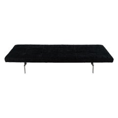 1996 Poul Kjaerholm for Fritz Hansen PK80 Daybed in Black Fabric 3x Available