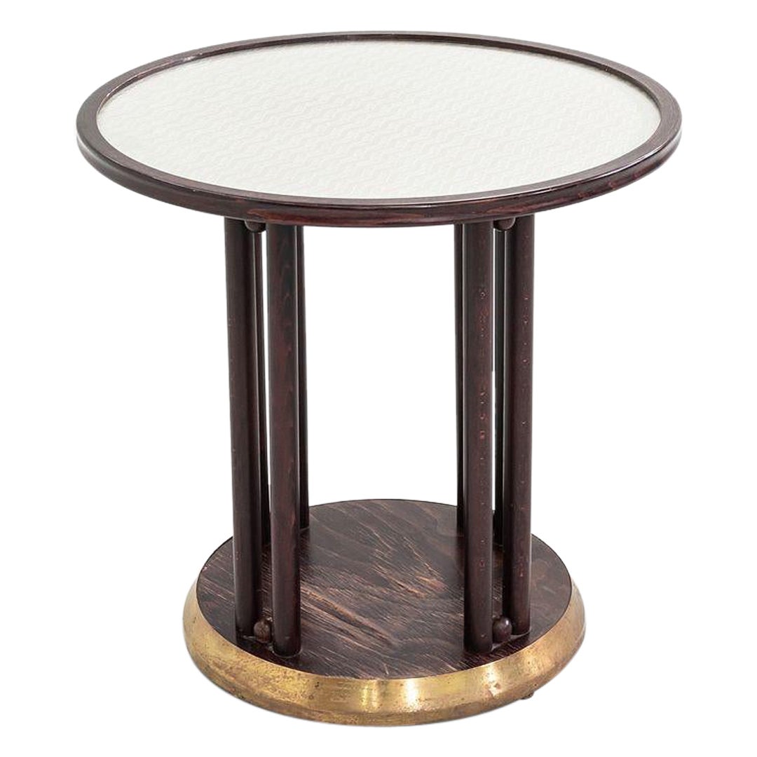 C. 1960s Josef Hoffmann for Wittmann of Austria Fledermaus Coffee / End Table For Sale