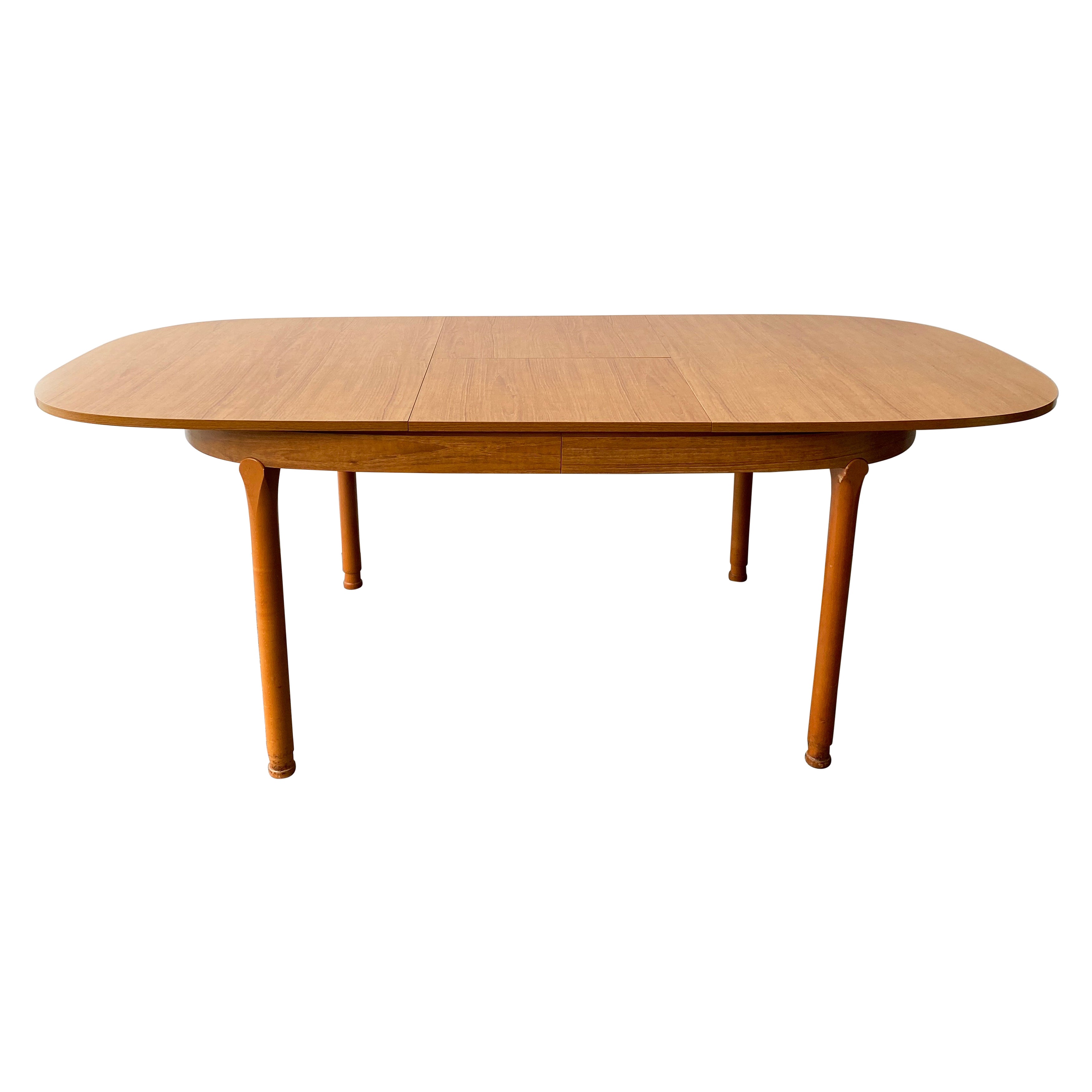 Großer Mid-Century-Esstisch von Schreiber Furniture im Angebot