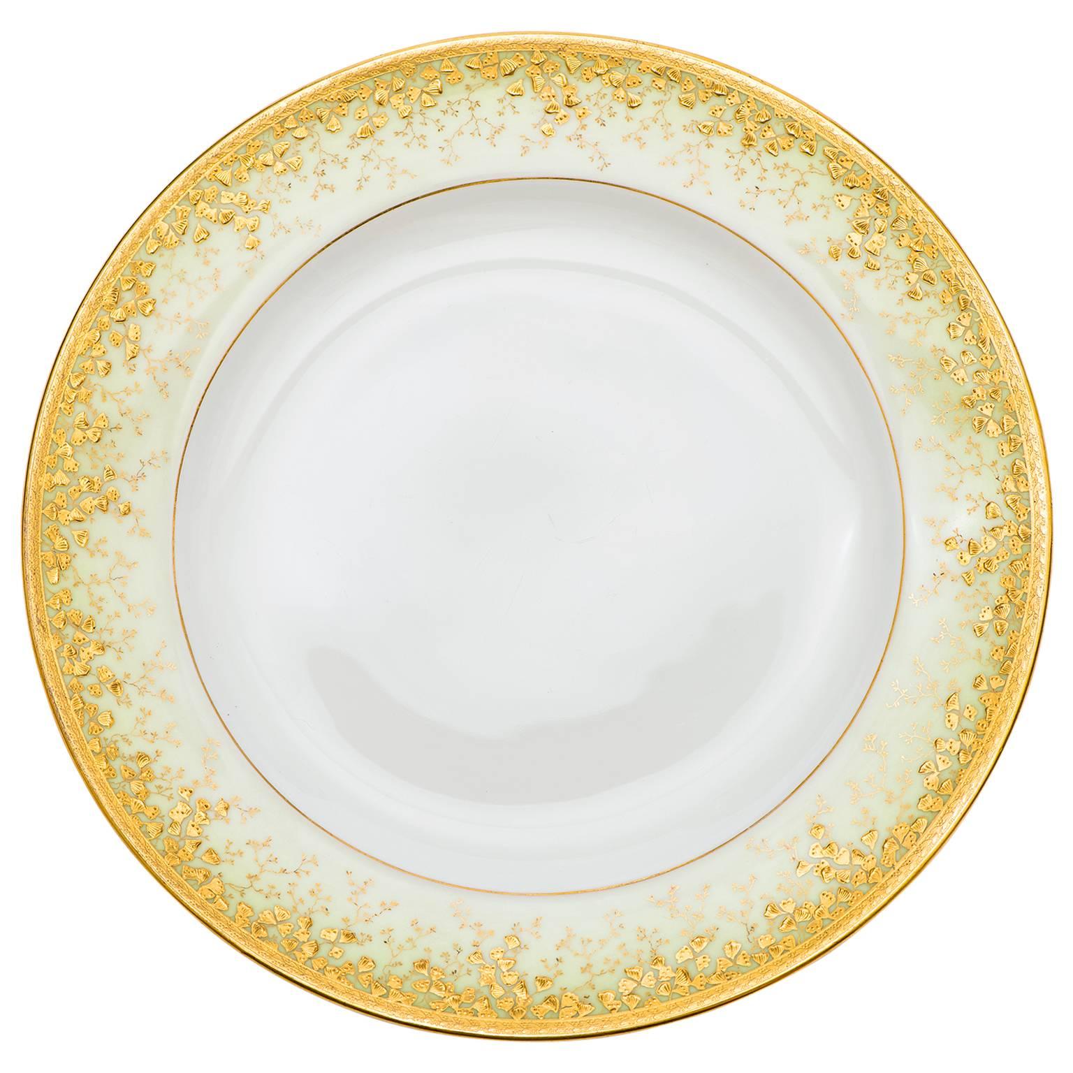 18 Spectacular Minton for Tiffany Art Nouveau Dinner Plates