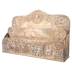 Tiffany Studios New York Zodiac Pattern Portalettere in bronzo