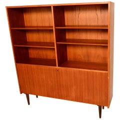 Midcentury Danish Bookcase in Teak, 1960s