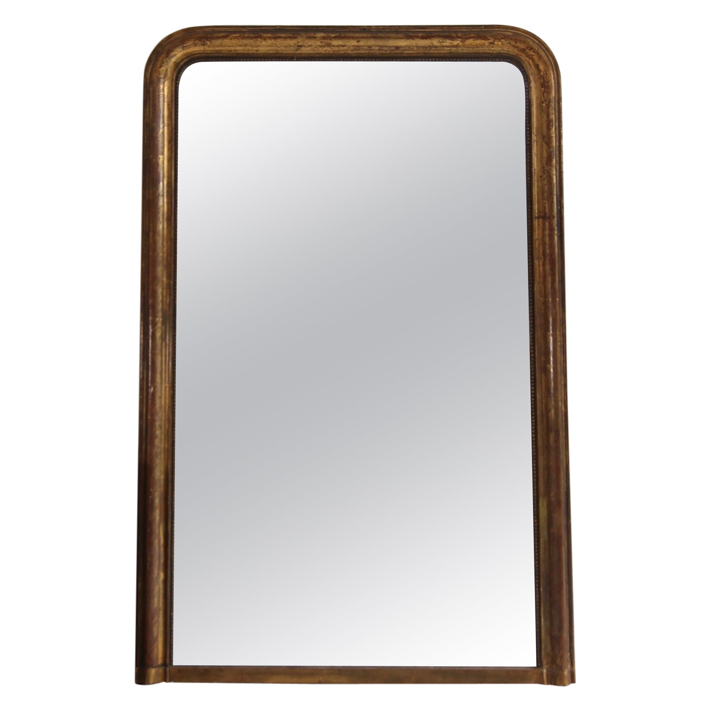 Large 19th Century French Louis Philippe Mirror For Sale